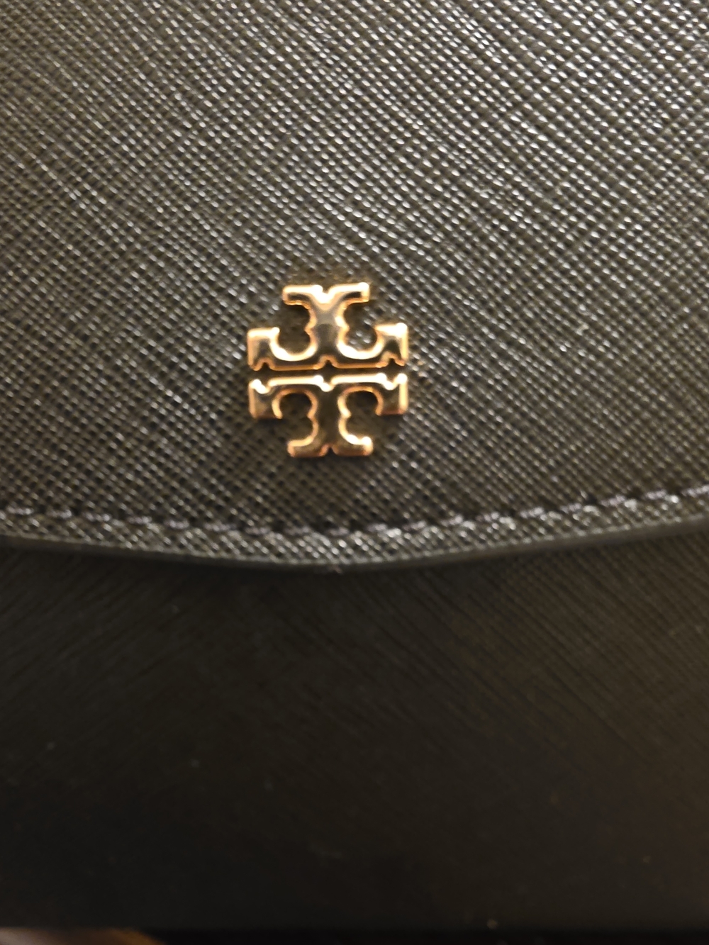 Tory Burch Black Structured Top-Handle Crossbody Bag - Picture 8 of 8